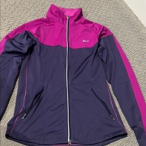 Nike Women's Purple and Pink Jacket
